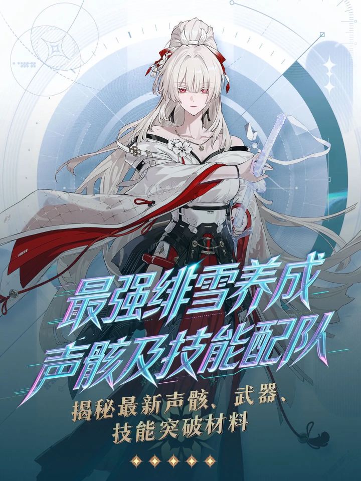 鸣潮绯雪全方位培养武器/声骸/技能点/配队截图