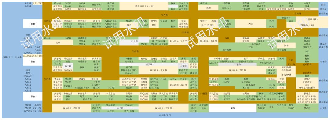 温泉物语2布局:纯景观非攻略版 1