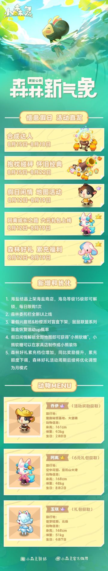 小森灵本期更新公告丨果冻鸡：再见了妈妈今晚我就要远航——BOOM！