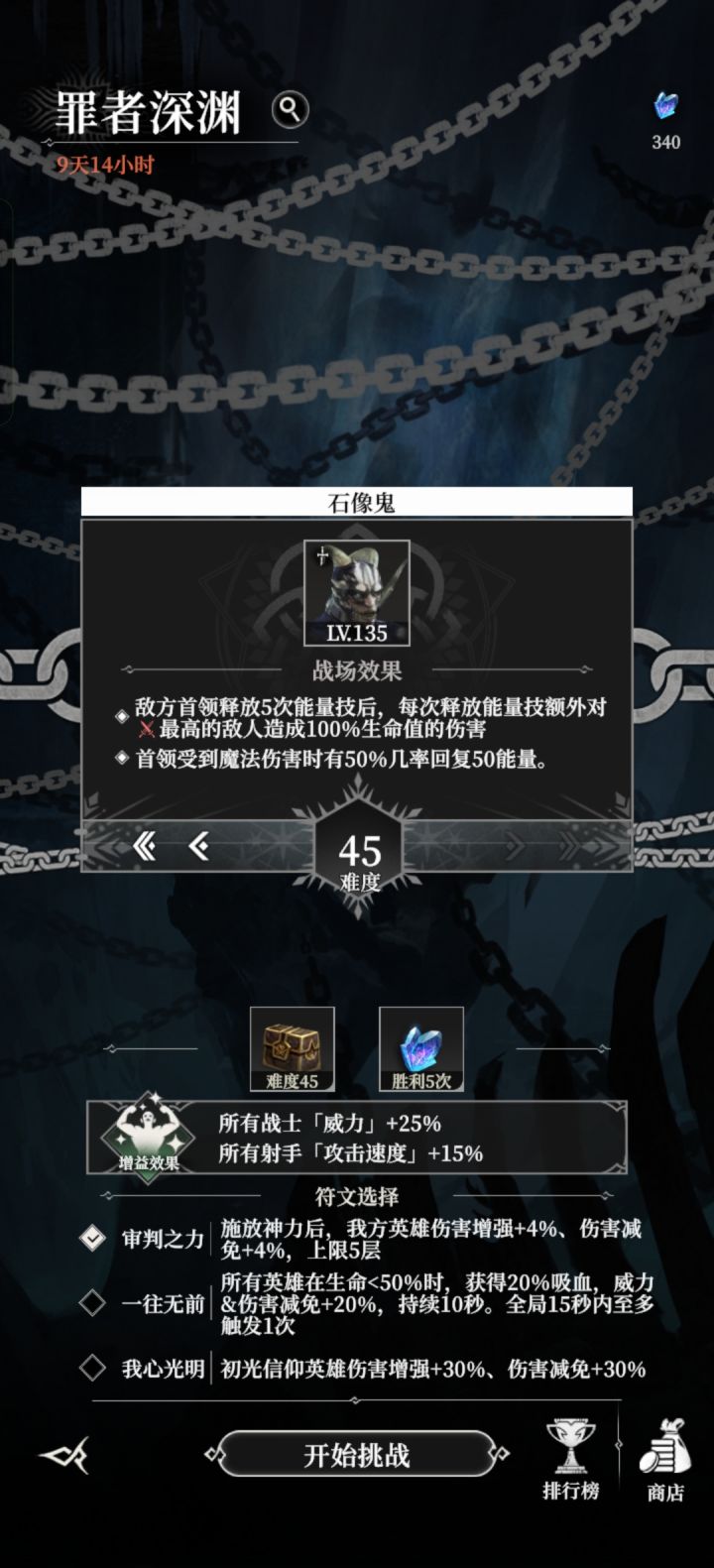 关于罪者深渊每日活跃的问题截图