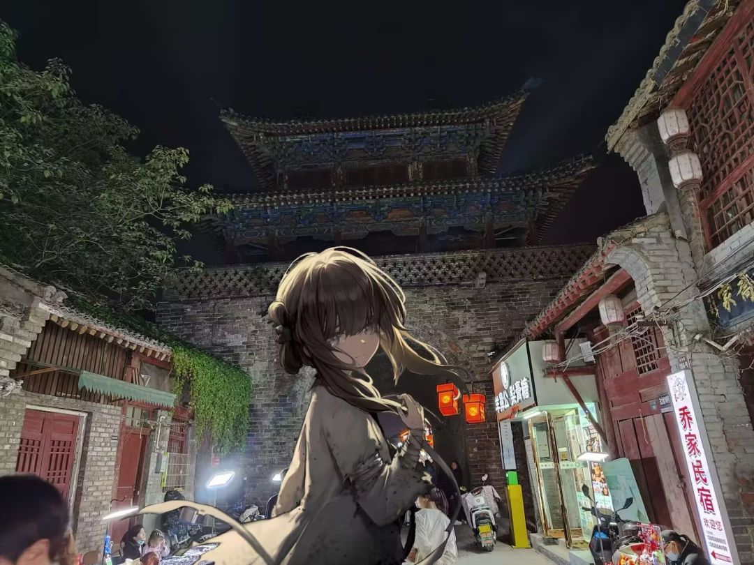 她站在洛阳城的街道上,面对着我,笑靥如花 3