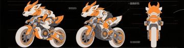 【麦芬骑行兽涂装设计大赛】+摩托战骑