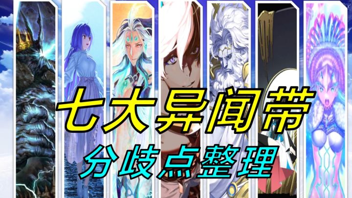 【FGO盘点向】2023年的你还记得各大异闻带与泛人类史的分歧点吗？一起来回顾这四年的异闻带时光吧截图