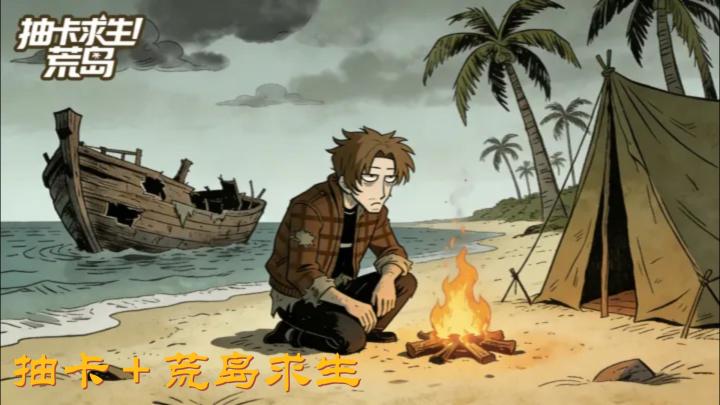 你能活到第几天?抽卡加荒岛求生,冒险随机,趣味十足截图