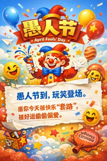 愚人节快乐~