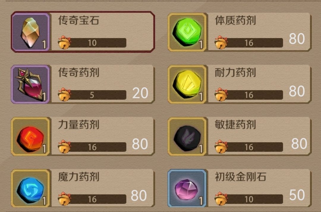 如果你纠结活动铃铛换什么,可以看看 1