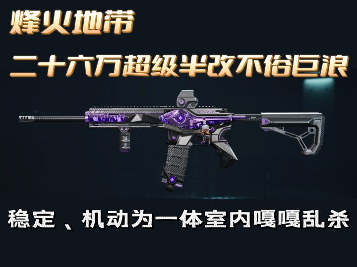【烽火地带】二十六万半改K416突击步枪机动稳定于一体截图