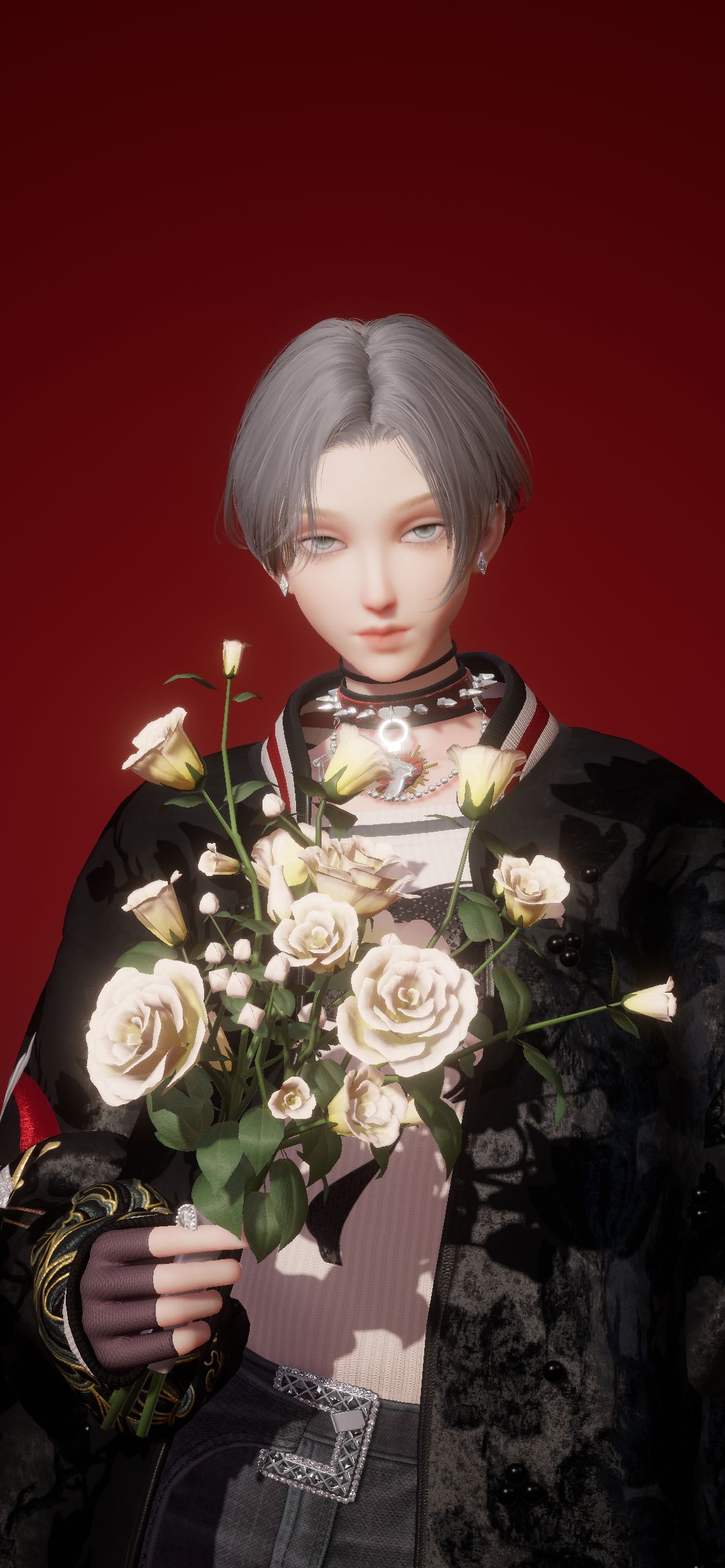 儿子也很好看,可惜没多少中性风的衣服 1
