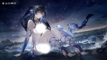 「壁纸放送-蓝泪告白」