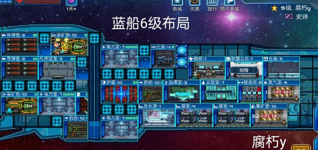 蓝船6-9布局截图