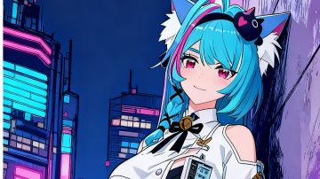 ai随便整了几张薄荷图（水帖）