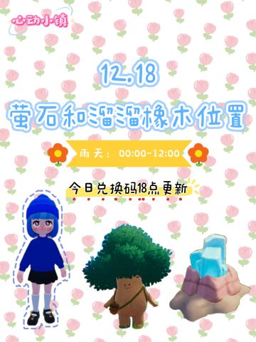 12.18 今日萤石和溜溜橡木位置