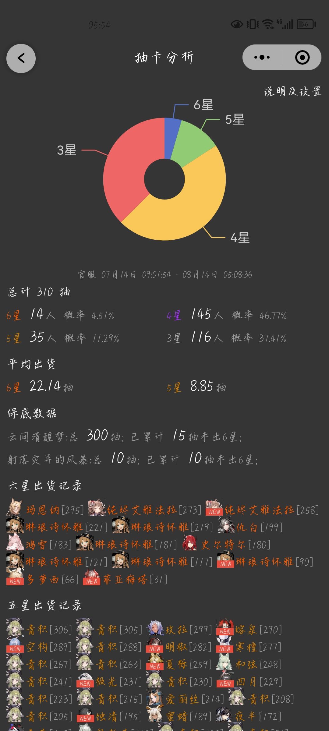 开始佛系抽卡了 3