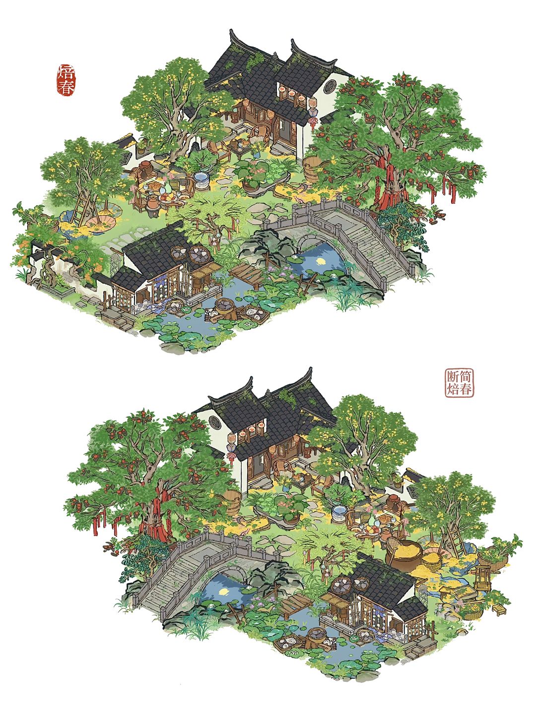石头桥 相思树 桂影赴 1