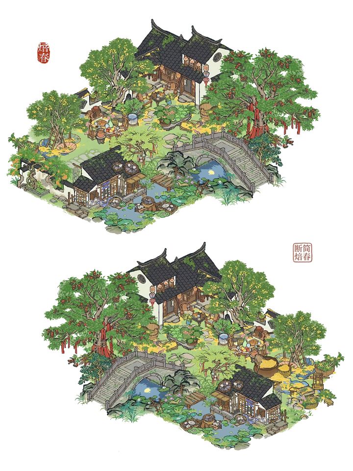石头桥 相思树 桂影赴截图