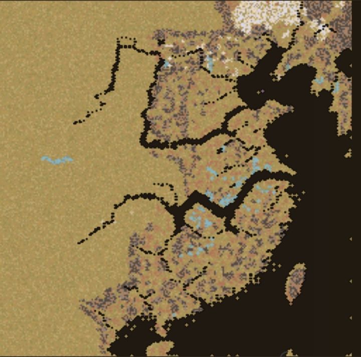 南陈地形完成截图
