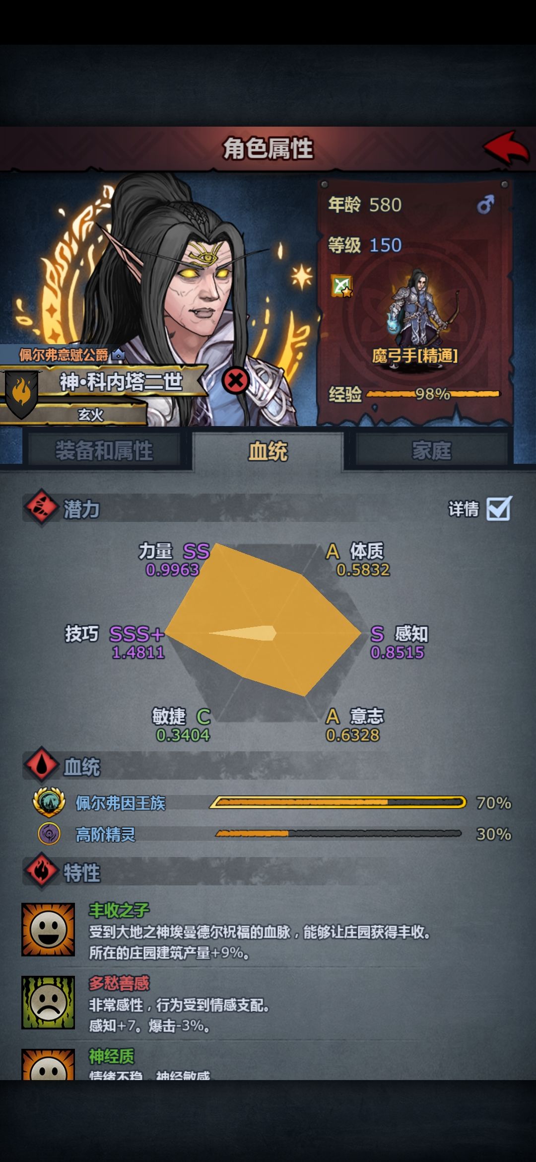 不合理,怎么580就体衰了 1