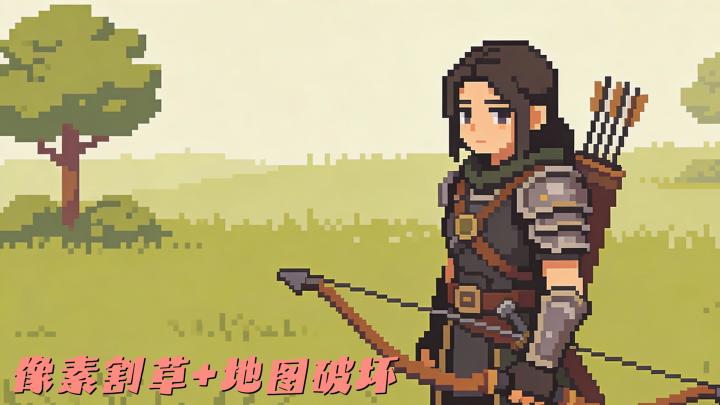 无需下载点击即玩的肉鸽割草游戏，好玩❗截图