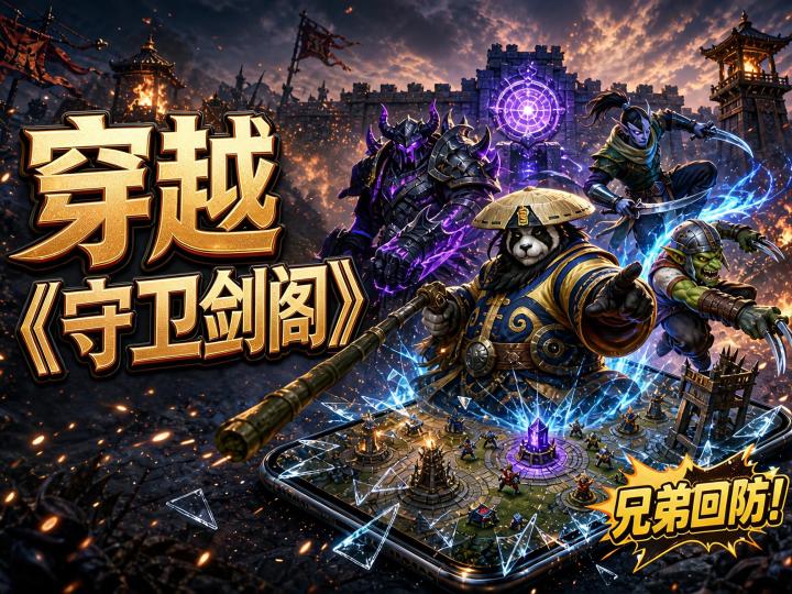 指尖魔兽|召唤兄弟再守剑阁截图
