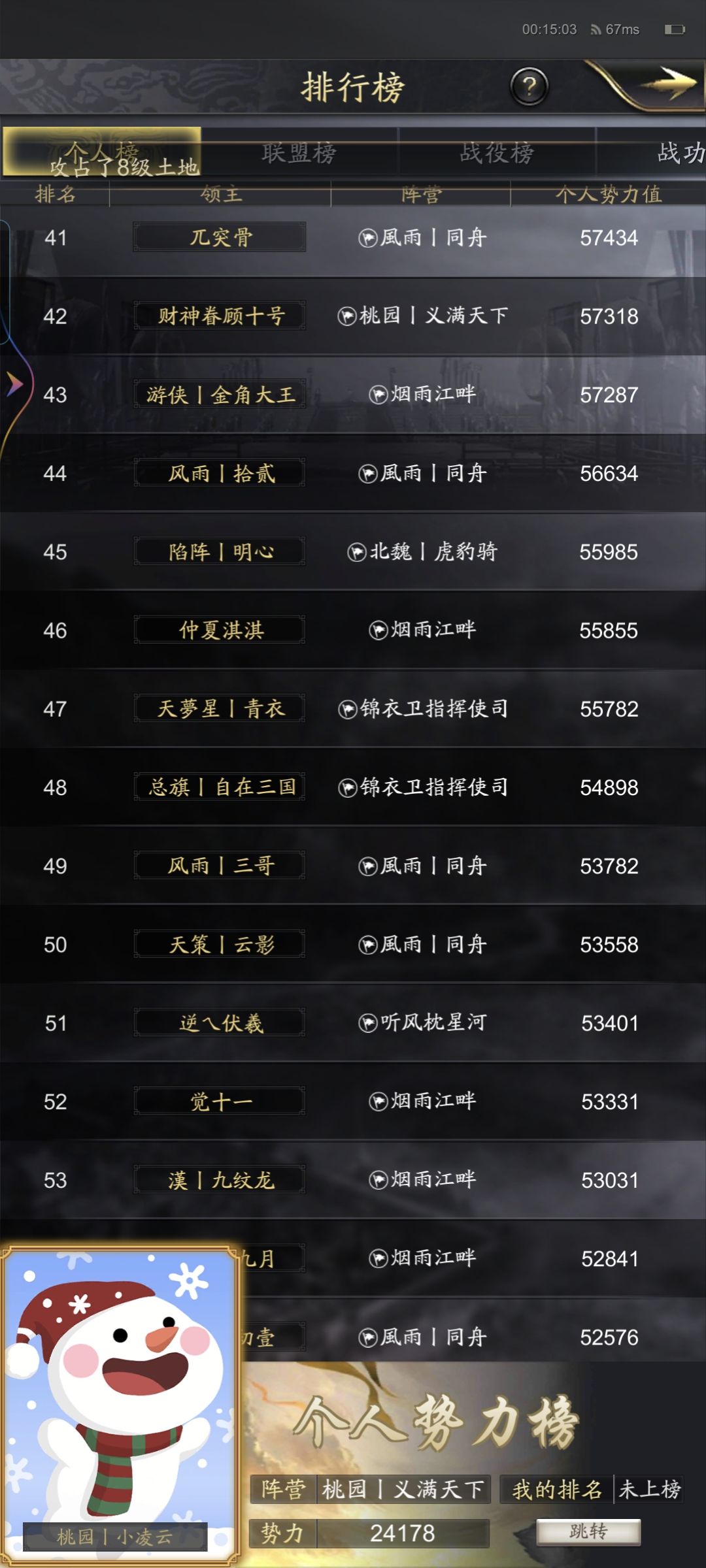 神将三国六雄争霸53区势力排石名 4
