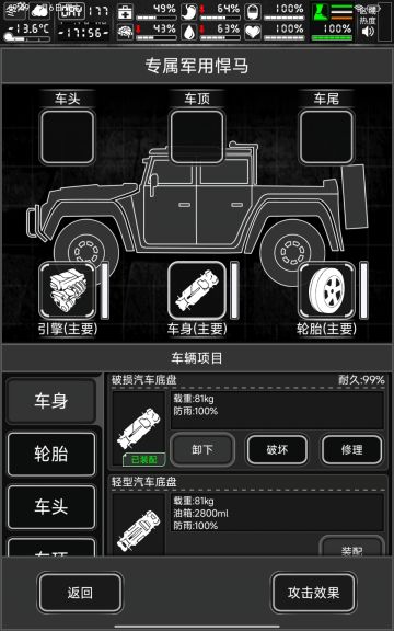 载具维修比较～轻型汽车底盘vs破损汽车底盘