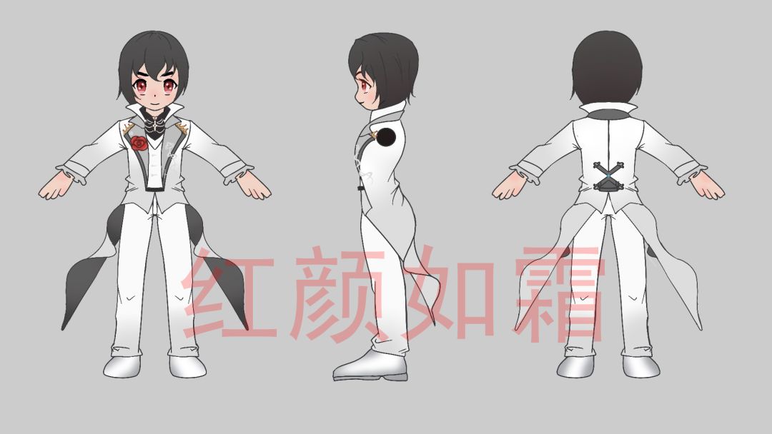 【麦芬时装设计大赛】夜莺与玫瑰 3