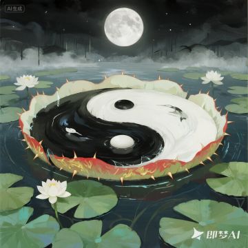 阴阳荷叶（别名：两仪劫莲）