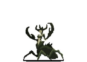 发现一只大蜘蛛