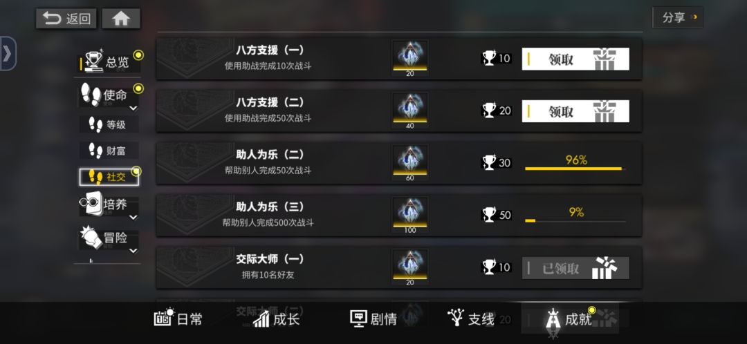 很无聊的0体成就攻略截图