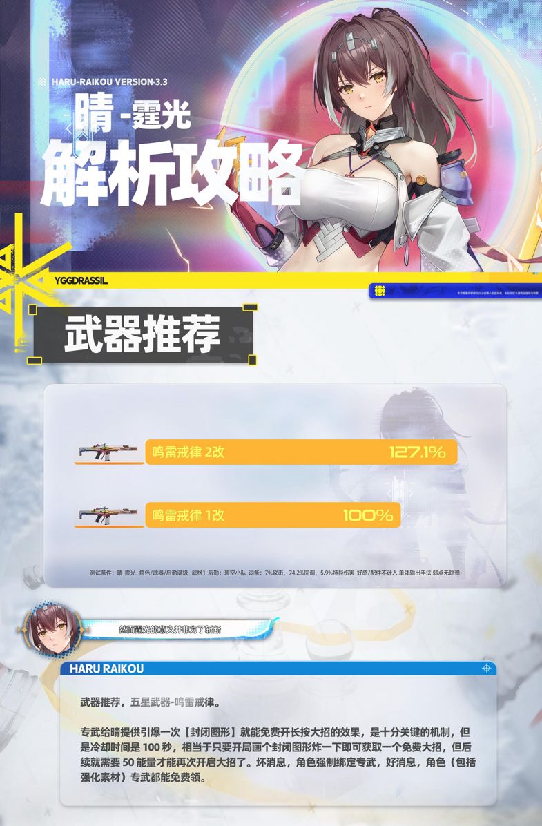 尘白禁区 晴-霆光 全面解析截图