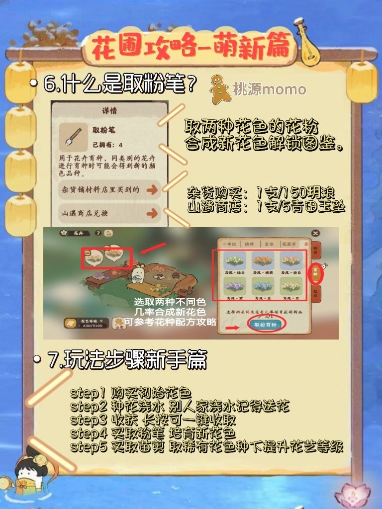 桃源花圃攻略-萌新篇 3