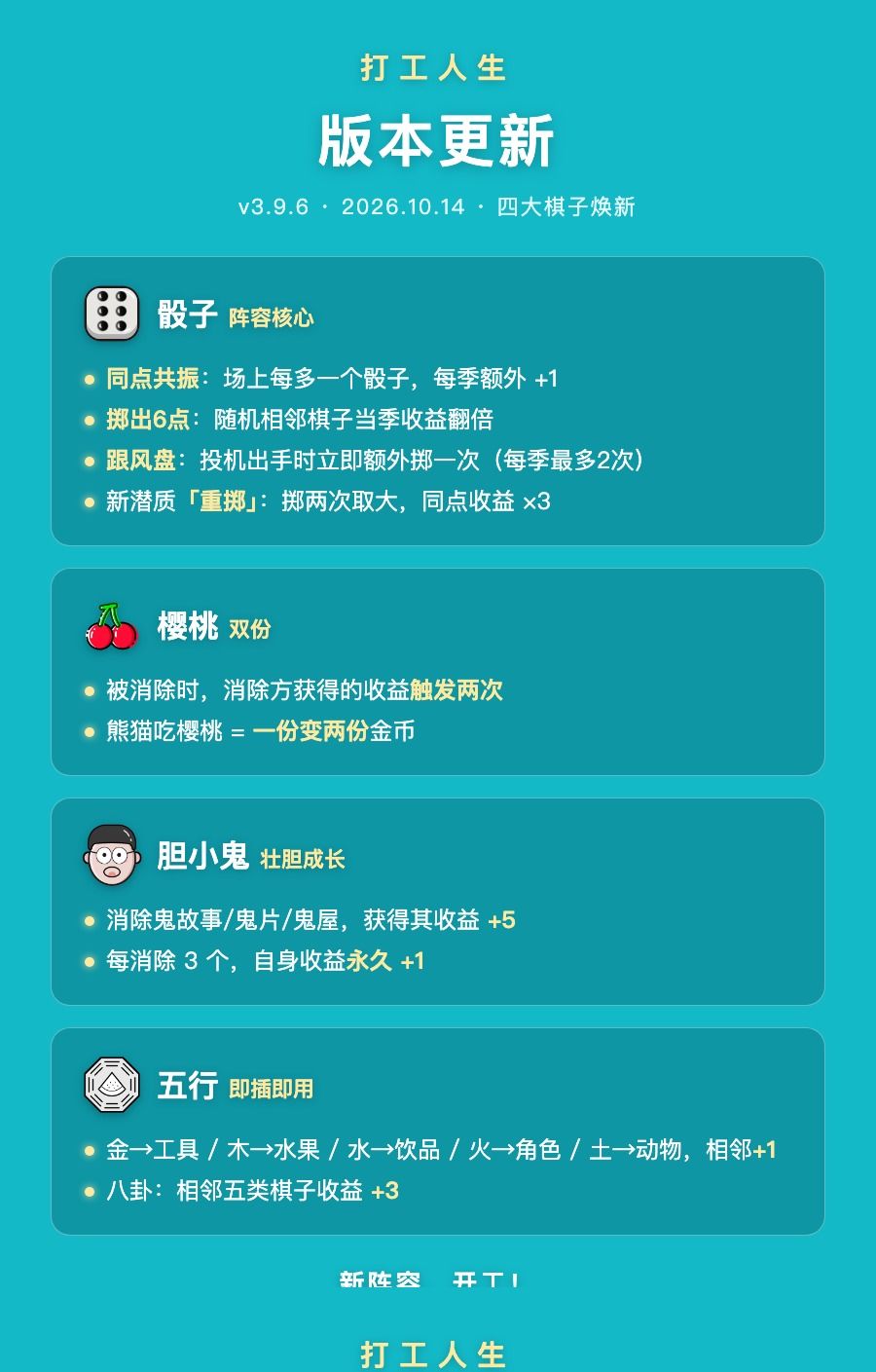 打工人生v3.9.6更新 1