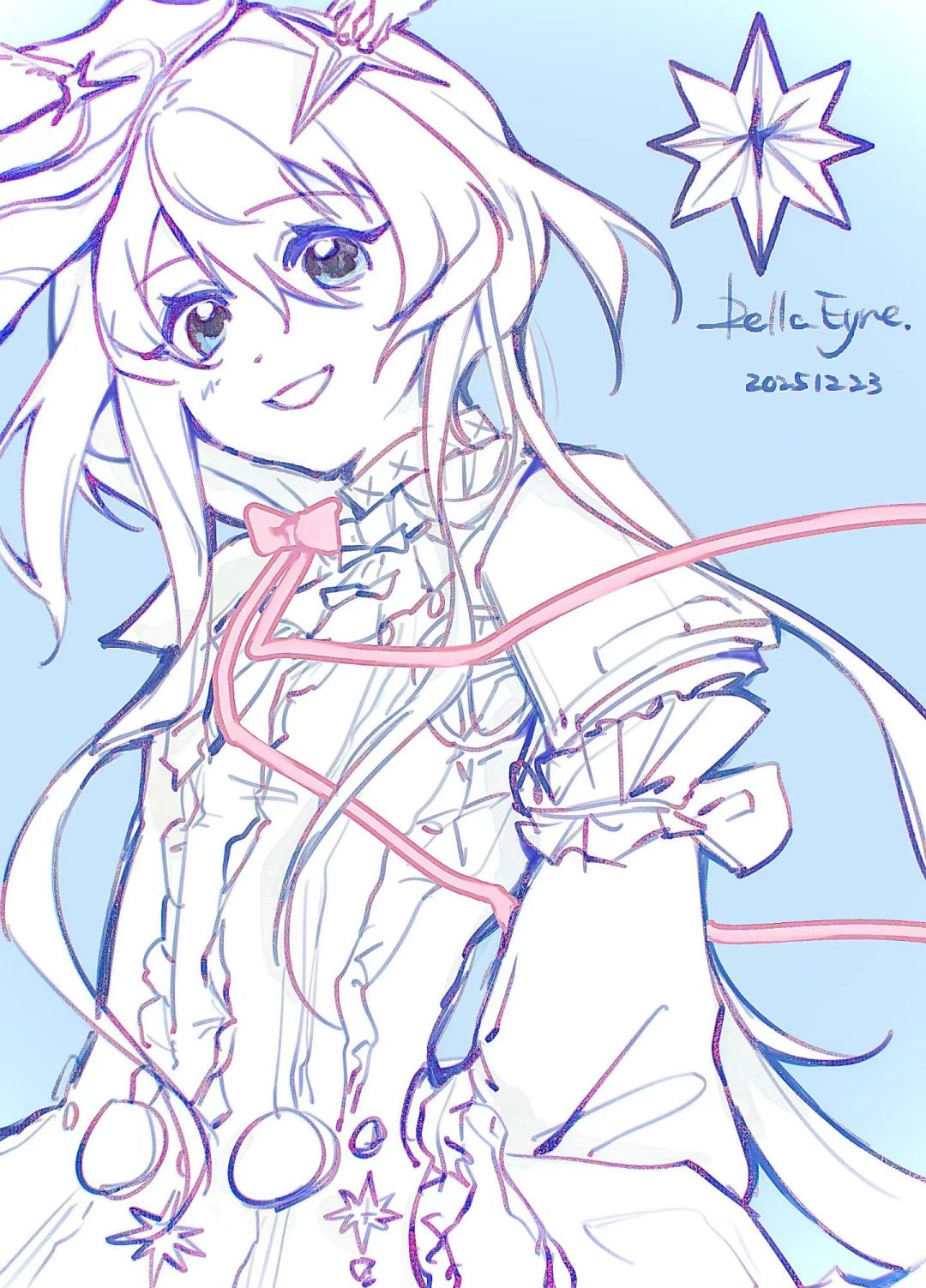 画了阿米娅新皮肤～截图