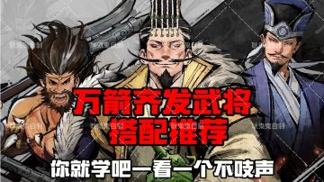 万箭齐发武将搭配，包你排名榜第一（保姆级:个人见解误喷）