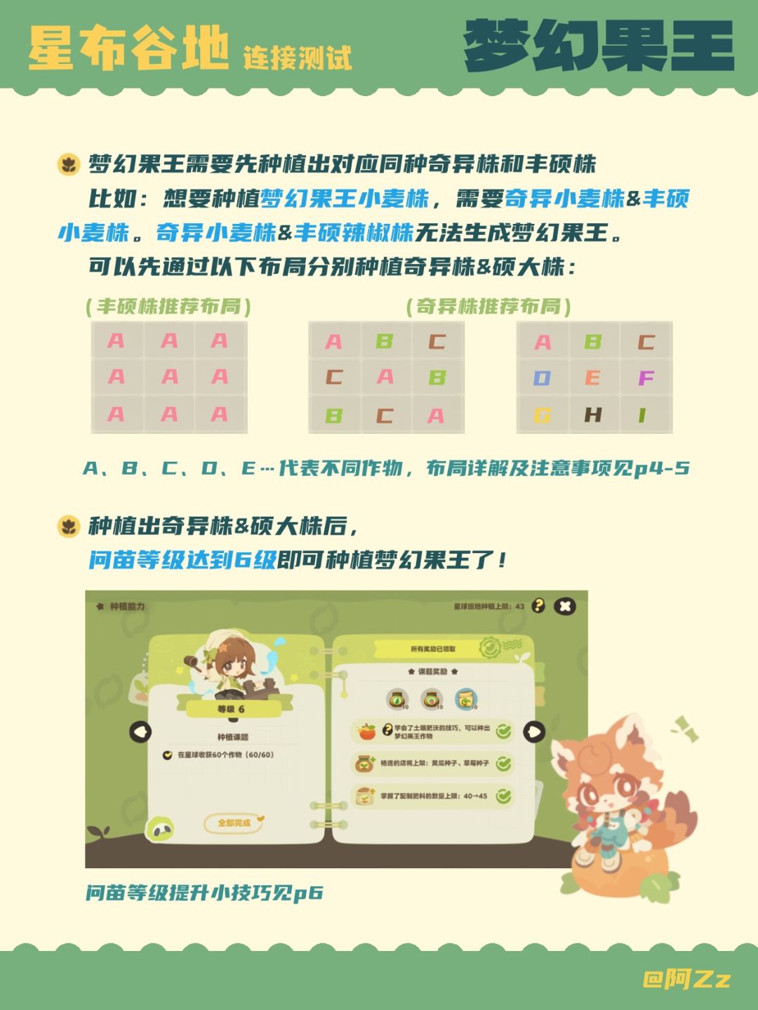 👑星布谷地连接测试|梦幻果王种植攻略 2