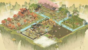 仙山布局--小仙客栈，竹园，主屋(未完工版)