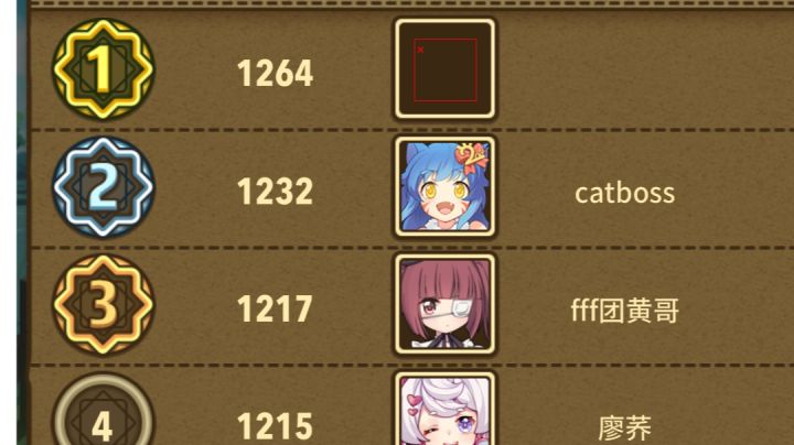 有生之年要打满1290感觉没戏（红条）截图