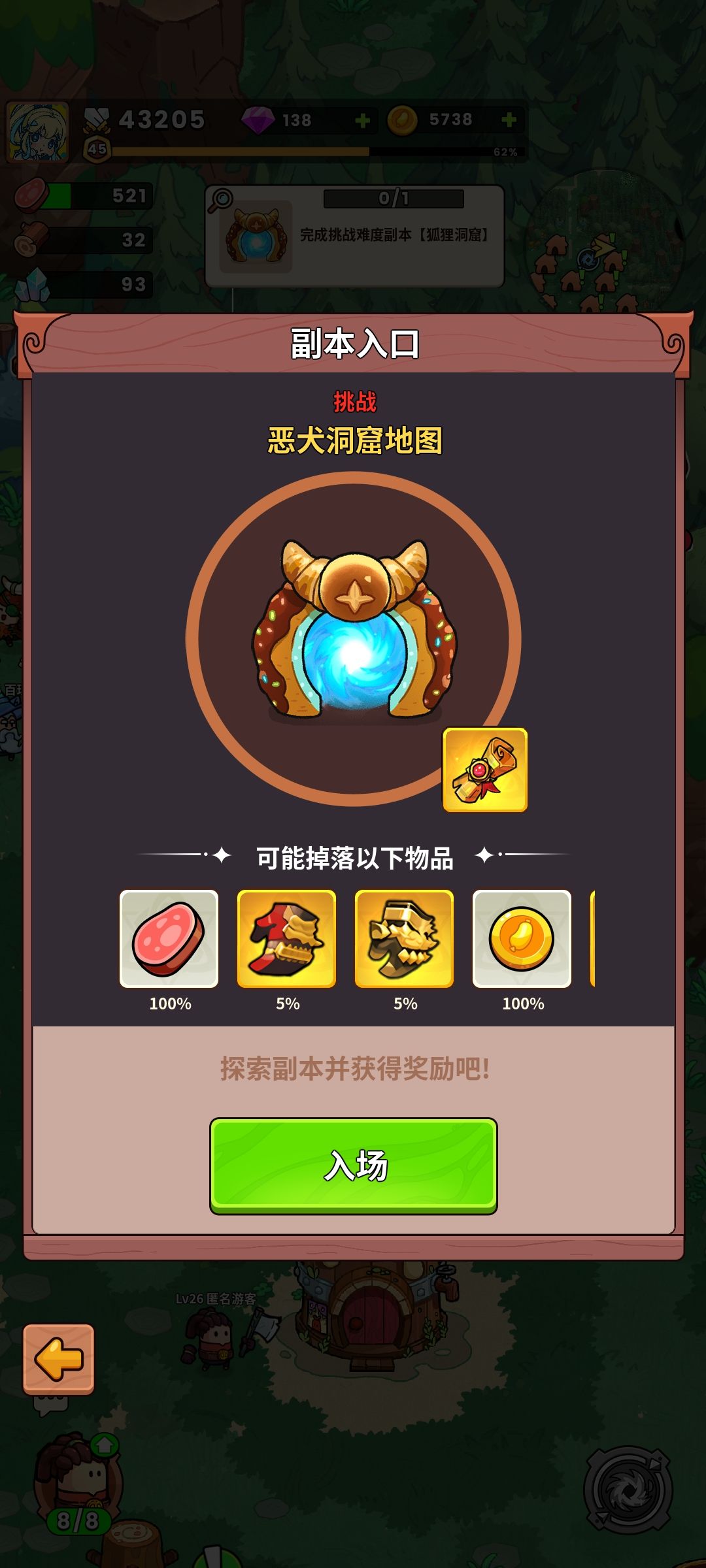 所有金装。 2
