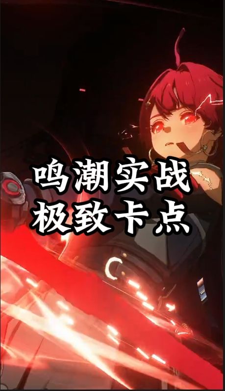 前方高能，《鸣潮》极致战斗卡点，这就是操作怪的自信！截图