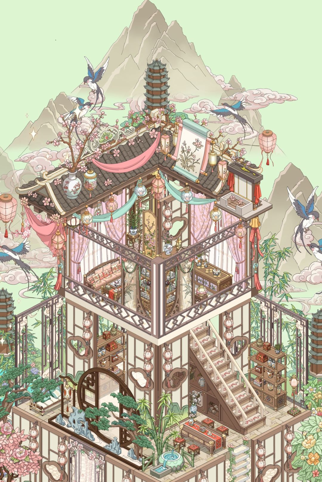 旧歌|春涧闲庭 4