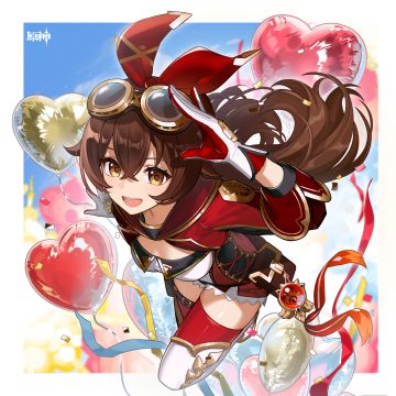 安柏生日快乐｜唔哇，云朵突然变成彩色的了？