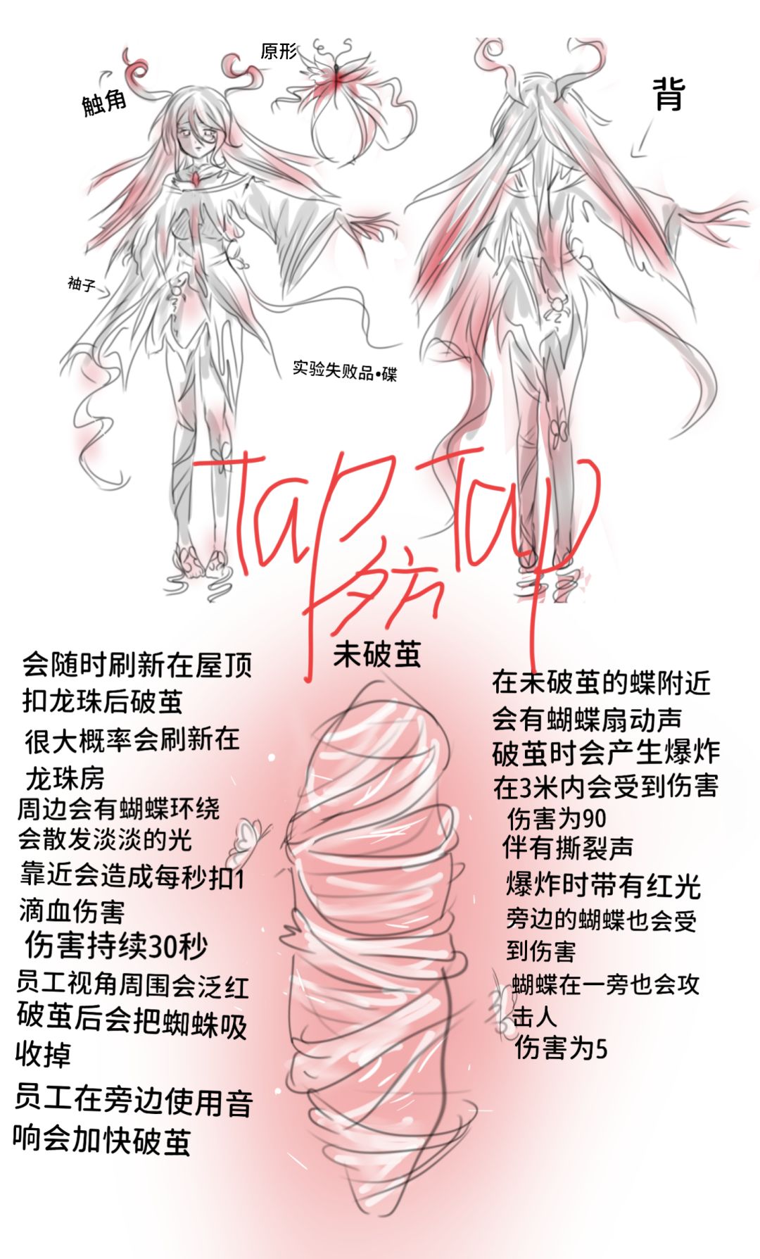 【怪物投稿】异变蝶 1