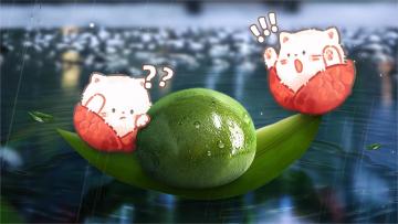 清明寒食春酿熟，笑酌新茶对远山