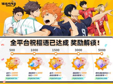 全平台祝福语目标达成丨奖励解锁【5000】