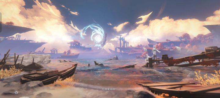炸服了吗,怎么一直检查更新,进不去了截图