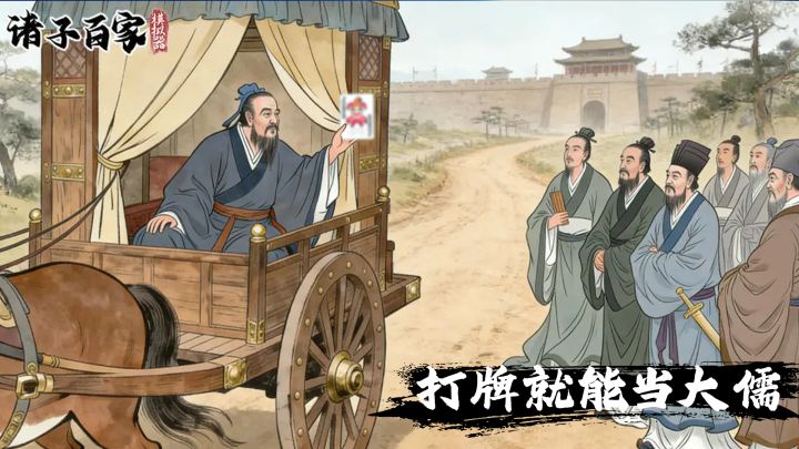 学会小丑牌就能成为最强文豪 回古代和诸子百家来场激情互喷截图