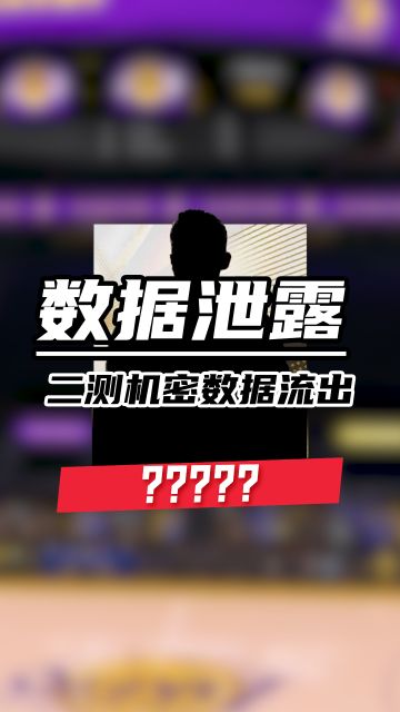 库里韦德霸榜全服！测试期绝密数据流出！