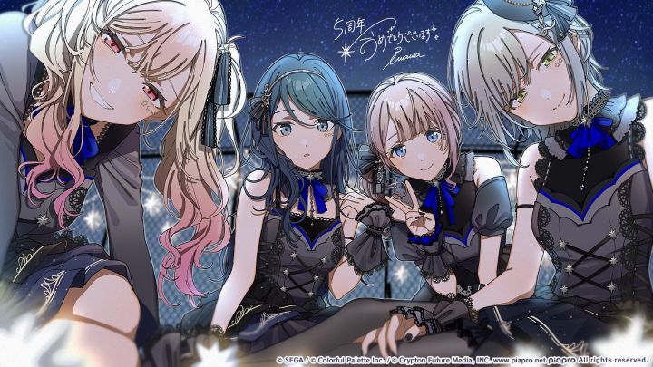 🎉《初音未来:缤纷舞台》Leo/need1.5周年纪念贺图公开!截图