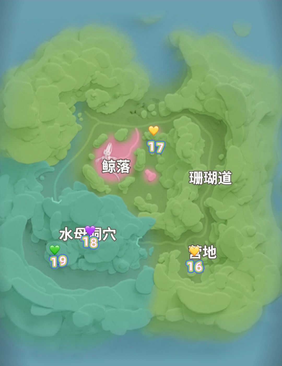 心动小镇每周最新粉红泡泡位置攻略 2