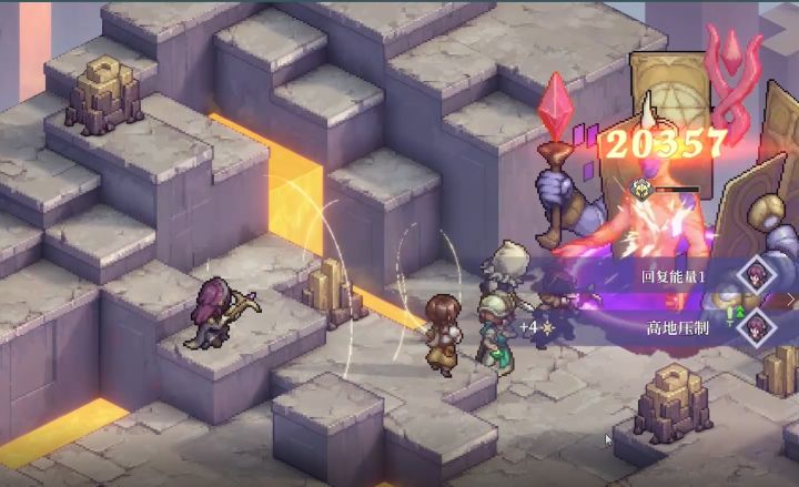 【铃兰之剑】40级过65级神兵3,五回合截图